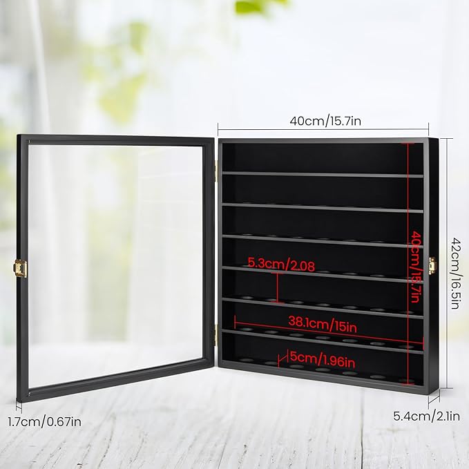 TJ.MOREE Golf Ball Display Case for 49 Balls