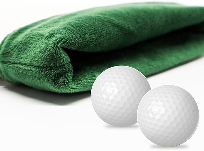 PINKTEE Golf Valuables Pouch Funny Golf Accessories Bag with Zipper Master Green Premiun Leather Golf Tee/Ball Pouch for Women Men (CASINO QUEEN, Pink stripe)