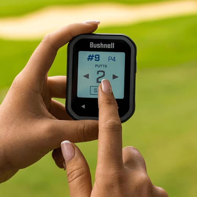 Bushnell Golf Phantom 3 Slope GPS Handlheld (Green) | 38,000+ Courses, Slope Compensation, Hazard Info, Distance Calculator, Scorekeeping, Magnet Mount, Touchscreen | Signature Series Gift Bundle