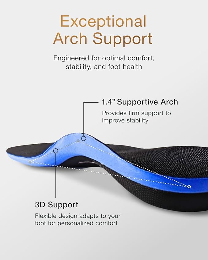 Premium Quality Gel Shoe Insoles from Japan, Shock Absorption, High Arch Support, Walking, Golf Insoles Men, Shoe Inserts Women, Shoe Insoles Women, Shoe Inserts Men, Unisex Sole Inserts, XS