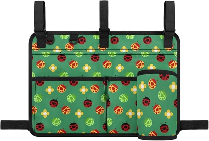 Fashion Golf Cart Rear Seat Organizer Lightweight Storage Bag Accessories for Club Car, Wheelchair and Walker