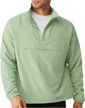 Opomelo Men's Athletic Quarter Zip Pullover Golf Hiking Running Lightweight Jacket Workout Sweatshirt With Pocket