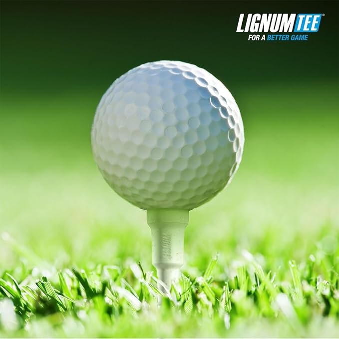 LIGNUM Unbreakable Microwood Golf Tees 50x More Durable/Adjustable Golf Tee/Innovative Wood Fiber and Natural Adhesives/Golf Tee, Golf Tees, Tees Golf, Golf Ball Tees
