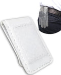 Golf Glove Clip, Simple and Stylish Golf Glove Holder for Easy Access and Natural Ventilation Drying (White)