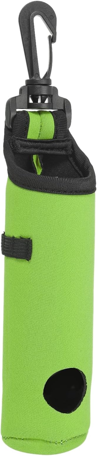 PATIKIL Golf Ball Carry Bag, Golf Tee Holder Pouch Portable Neoprene Golf Ball Holder with Clip for Men and Women Storage Gifts