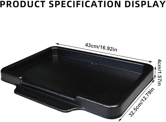 Golf Ball Tray, Weather Ready, 43x32.5x4cm, Golf Storage Organizer, Driving Range Accessory, Stable Structure, for Outdoor Backyard Driving Range Course