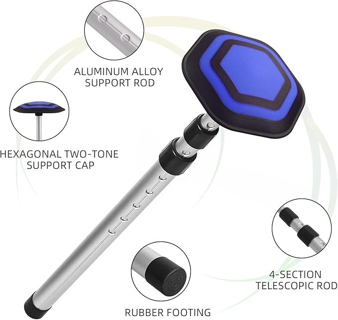 Golf Travel Bag Support System, Golf Club Travel Protection Kit