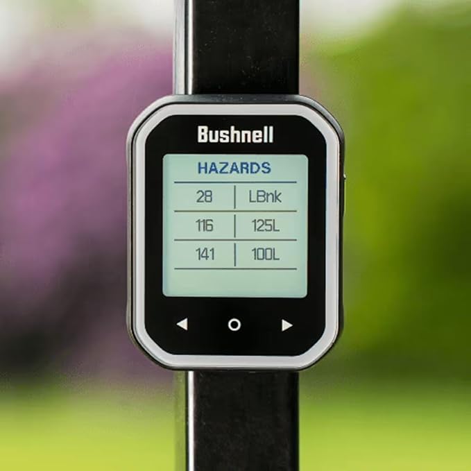 Bushnell Golf Phantom 3 Slope GPS Handlheld (Green) | 38,000+ Courses, Slope Compensation, Hazard Info, Distance Calculator, Scorekeeping, Magnet Mount, Touchscreen | Signature Series Golf Towel