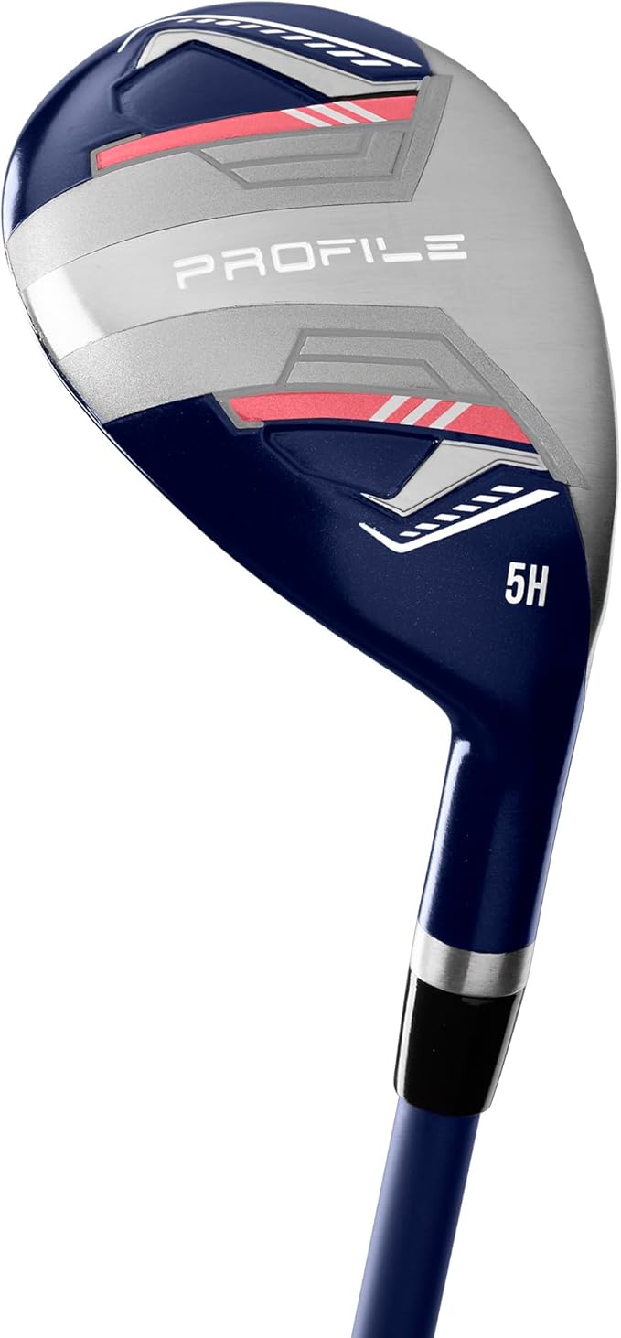 Wilson Women's Profile Complete Golf Set with Stand Bag - Right Hand, Ladies, Navy/Rose Gold/Silver