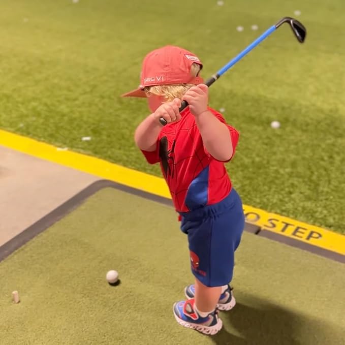 Lag Shot Baby 7 Iron – Toddler Golf Swing Trainer Club for Ages 0-3 | Develops Early Coordination & Motor Skills | Lightweight, Flexible Design | Perfect First Golf Club for Young Beginners
