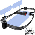 Retractable Golf Cart Seat Belt Bracket Kit for EZGO, Club Car, Yamaha