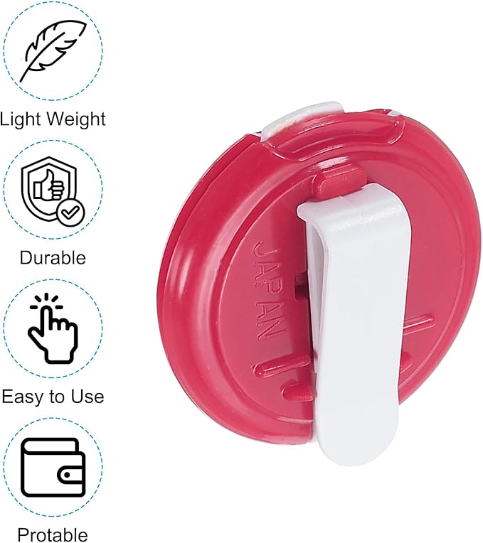 PATIKIL Golf Score Counter, Mini Golf Shot Stroke Attachment Counter Clicker Clip for Golfers Glove Hat