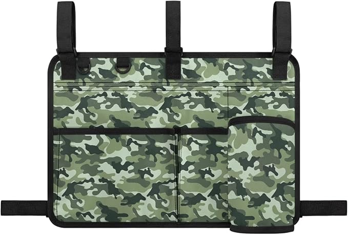 Fashion Golf Cart Rear Seat Organizer Lightweight Storage Bag Accessories for Club Car, Wheelchair and Walker