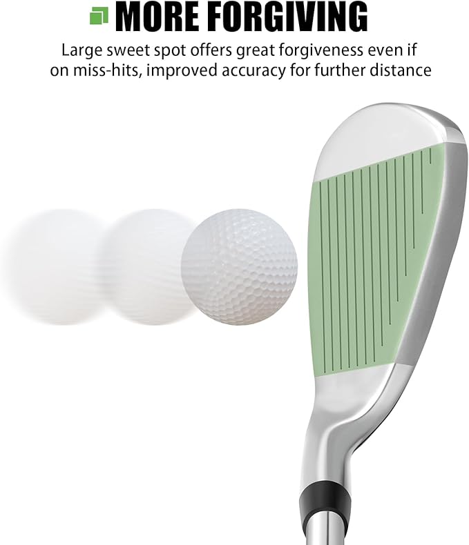 MAZEL WM-X1/2 Individual Men Golf Club Irons 1,2,3,4,5,6,7,8,9,Pitching Wedge,Approach Wedge,Sand Wedge with Graphite/Steel Shafts for Right Handed
