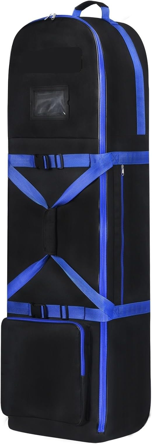 Compatible for Kaiersn Heavy Duty Golf Travel Bag with Wheels, Wear-Resistant 900D Polyester Oxford Case