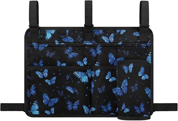 Fashion Golf Cart Rear Seat Organizer Lightweight Storage Bag Accessories for Club Car, Wheelchair and Walker