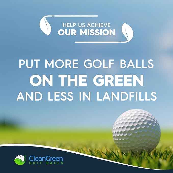 Clean Green Golf Balls Recycled & Used Kirkland Signature Golf Balls - 48 Pack - Good Condition