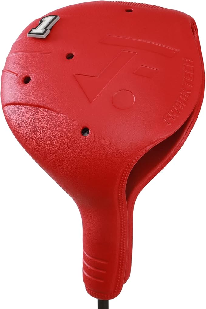 Golf Head Covers, EVA Plastic Golf Club Covers for Driver Fairway Woods Hybrid, Driver Headcover with Pins, Fit All Right-Handed Golf Clubs, Easy On Off, Washable