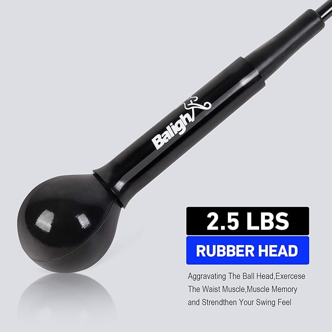 Golf Swing Trainer Aid and Correction for Strength Grip Tempo & Flexibility Training Suit for Indoor Practice Chipping Hitting Golf Accessories