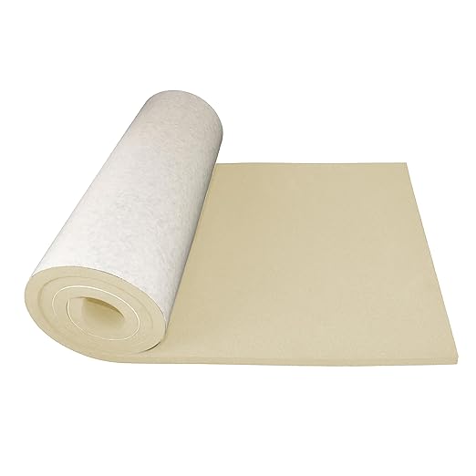 XCEL Marine Foam Roll with Self Adhesive – Beige, 60" x 8" x 1/2" Closed Cell Foam Rubber Water Resistant Padding Sheet – Home, Marine, Garage, Automotive, Crafts & Cosplay (Beige, 60" x 8" x 1/2")