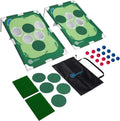 Sidelinx Golf Pong Set - Mash Up of Golf, Cornhole and Pong - Indoor or Outdoor Chipping Practice Game - Perfect Golf Gift for Adults