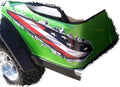 Ripped Metal Graphics Decal Set for Golf Carts, Fits EZGO, Club Car, Yamaha (Real Fire)