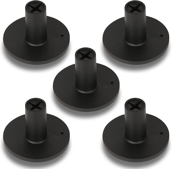 Rubber Golf Tees for Mats Adjustable Height Golf Simulator Tees, Indoor Outdoor Practice, Non-Slip Golf Mat Tees with Holder, Compatible with Driving Range & Golf Simulators