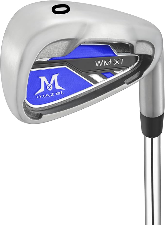 MAZEL WM-X1/2 Individual Men Golf Club Irons 1,2,3,4,5,6,7,8,9,Pitching Wedge,Approach Wedge,Sand Wedge with Graphite/Steel Shafts for Right Handed