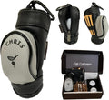 Golf Gifts for Men and Women, Personalized Premium Mini Ball Bag, Holds 3 Balls & Tees. Perfect for Golf Lovers, Optional Kit.