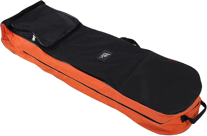 SUNGOOYUE Golf Travel Bag Polyester Foldable Golf Club Cover with Wheels 14.17x8.66x52.36in for Airline Travel Men Accessories