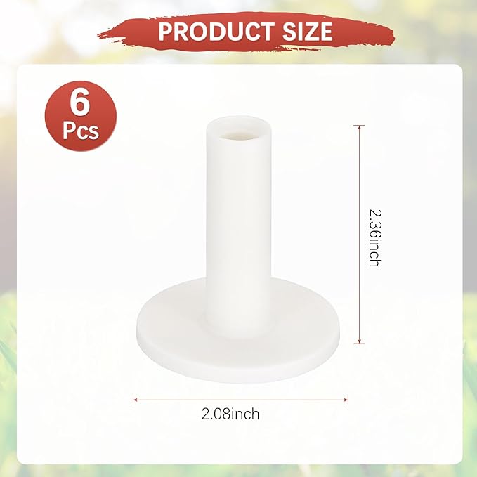 Rubber Golf Tees [] - Flexible Stable Ball Holder Use for Home & Outdoor & Indoor Tall Training Driving Range - [] Hitting Mats