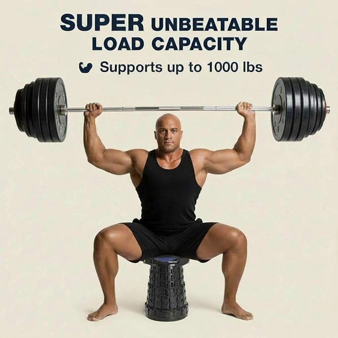 2025 XXL Collapsible Stool with Cushion, 19.7" Tall, 1000lbs Max Weight, Wider & Taller Pop Up Seat, Heavy Duty Portable Retractable Folding Chair, Gift for Camping & Outdoors