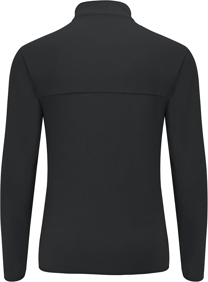 Willit Men's Winter Shirts Fleece Pullover with Pocket Quarter Zip Cold Weather Golf Hiking Casual Warm Shirts Long Sleeve