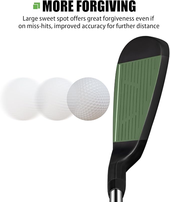 MAZEL WM-X1/2 Individual Men Golf Club Irons 1,2,3,4,5,6,7,8,9,Pitching Wedge,Approach Wedge,Sand Wedge with Graphite/Steel Shafts for Right Handed
