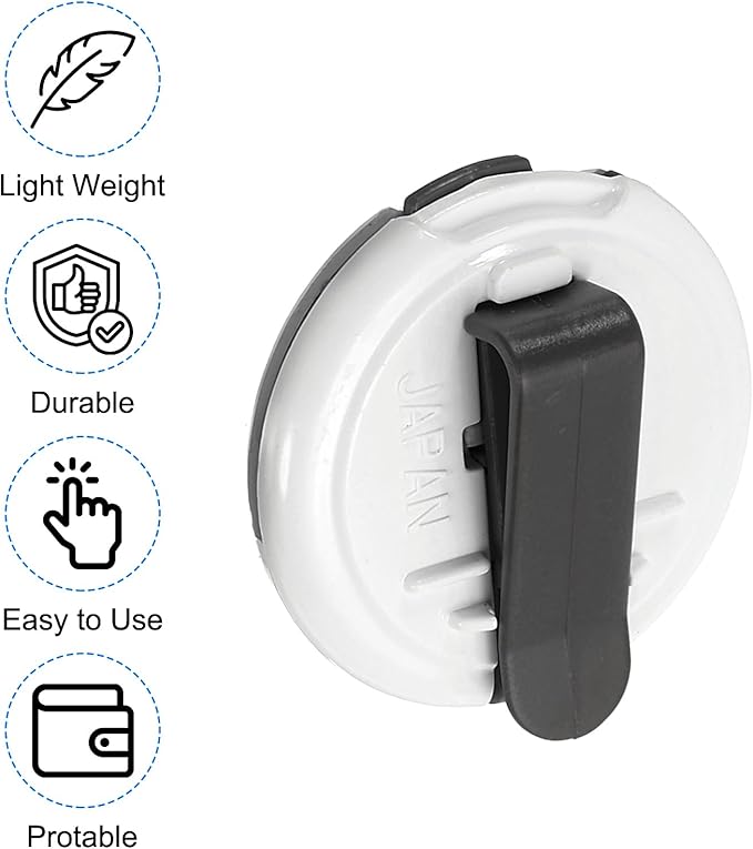 PATIKIL Golf Score Counter, Mini Golf Shot Stroke Attachment Counter Clicker Clip for Golfers Glove Hat