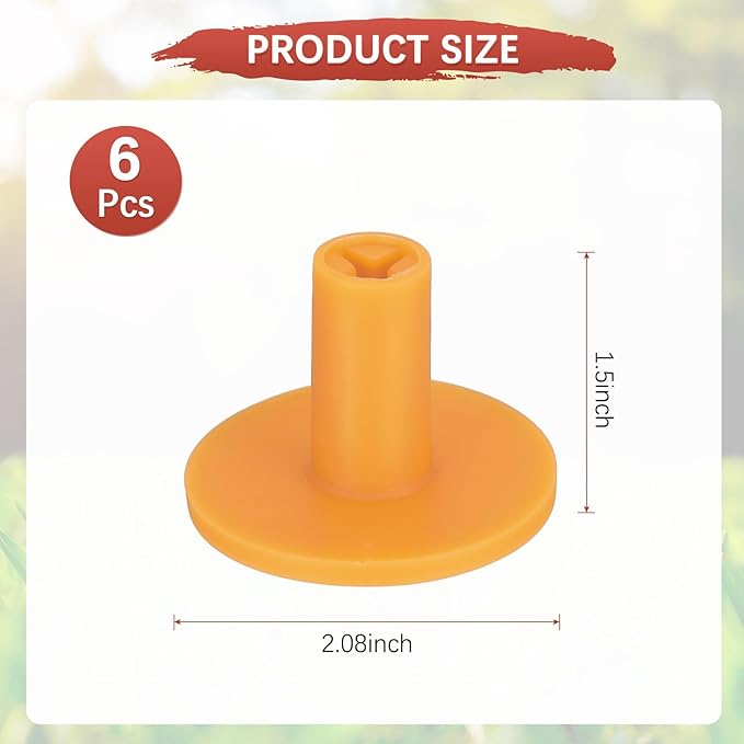 Rubber Golf Tees [] - Flexible Stable Ball Holder Use for Home & Outdoor & Indoor Tall Training Driving Range - [] Hitting Mats