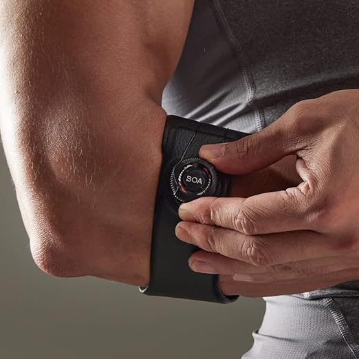 SOZO Boa Micro Adjustable Elbow Brace/Support for Tendonitis, Tennis Elbow, Golfer's Elbow, Pain Relief and Injury (Small)