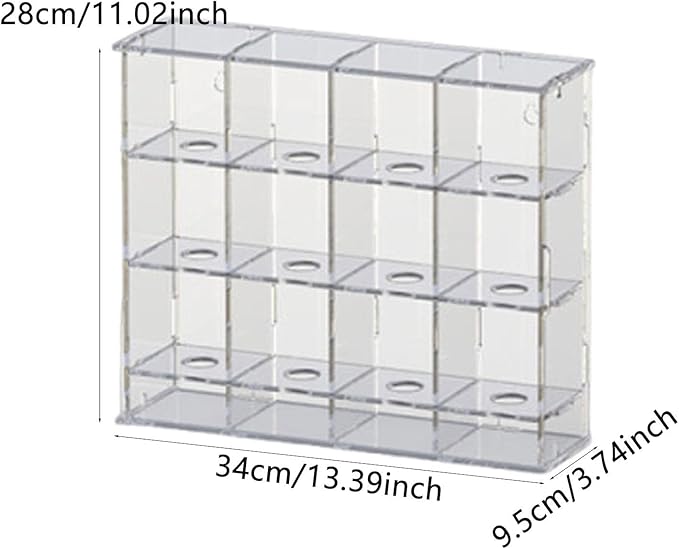 Acrylic Golf Ball Display Rack Storage Holder Case Collection Practical Clear Golfball Supplies Wall Mounted Golfball Holder