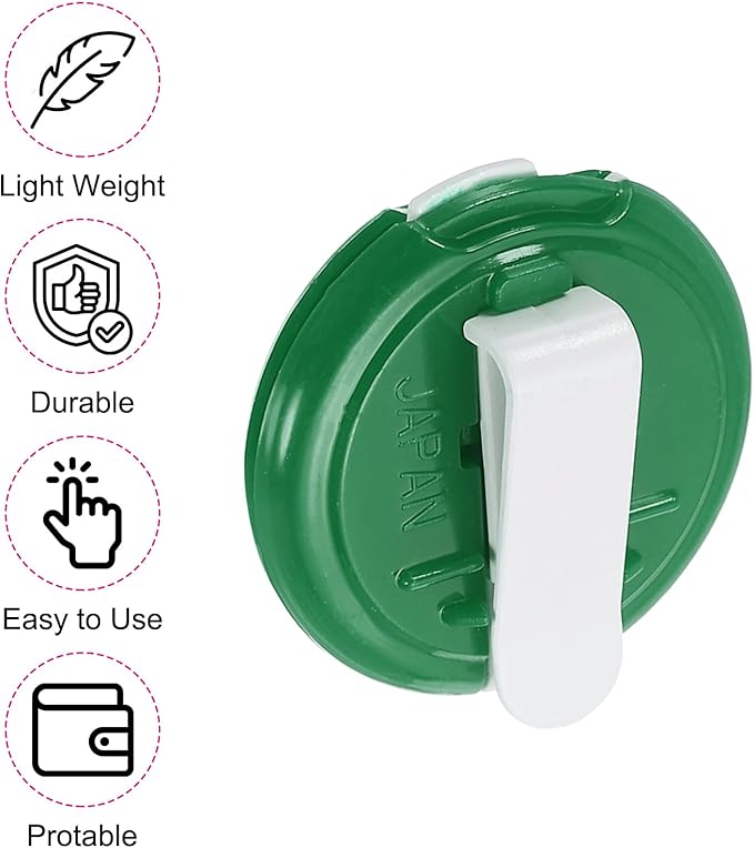PATIKIL Golf Score Counter Mini Golf Shot Stroke Attachment Counter Clicker Clip for Golfers Glove Bag Hat