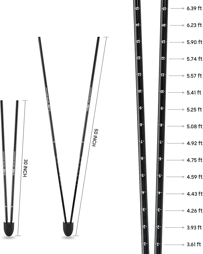 Golf Putting Practice Aid Putter Alignment Aid for Precise Putting Practice, Compatible with All Putter Shafts, Golf Practice Equipment for Indoor Outdoor Use