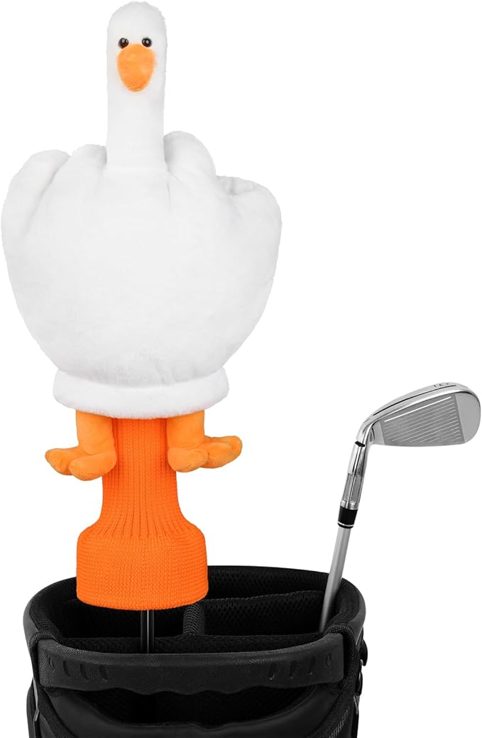 Funny Golf Headcover, Animals Plush Driver Headcover, Golf Club Head Covers Gift for Men Women