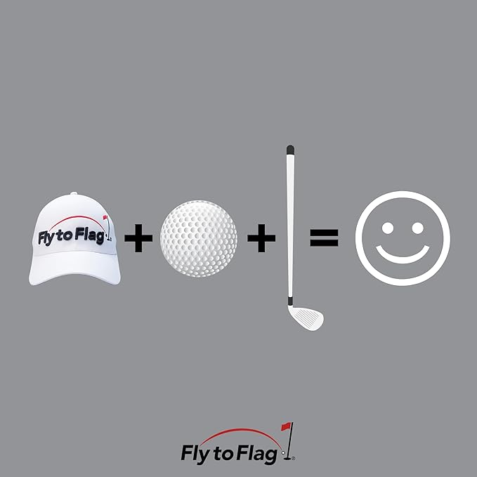 ¡That´s What Golf it´s All About! Premium Navy Blue Golf Cap Vent, 3D Embroidered Logo, one Size fits All, Breathable Fabric, Absorbent Band.