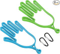 PATIKIL Golf Gloves Stretcher, Plastic Keeper Support Rack Holder Dryer Hanger Frame with Hanging Hook