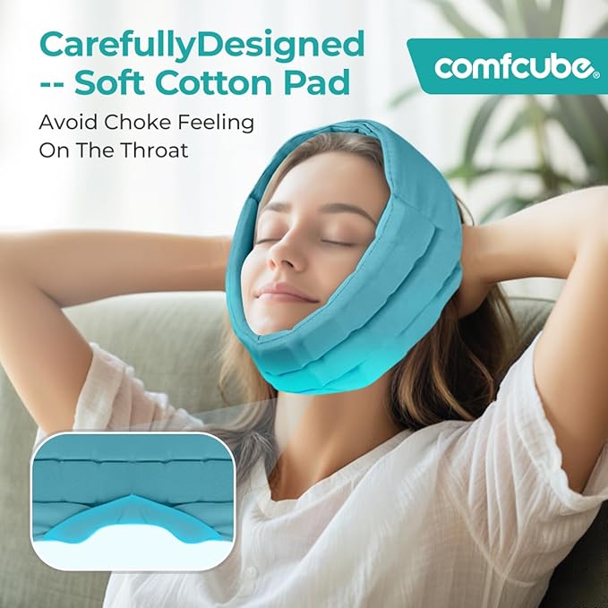 Wisdom Teeth Ice Pack Head Wrap, 2 Hours Long Lasting Cold Therapy Flexible Snug Fit Jaw Ice Pack for Face Oral Surgery, TMJ, Teeth Removed Pain, Cosmetic Injection
