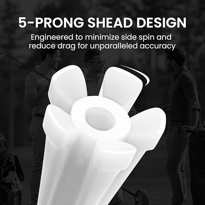 FINGER TEN Golf Tees Plastic Unbreakable Easy to Find Bulk Value 500 Count, 2 3/4 3 1/4 Inch Stable Tee Driving Range Reduce Friction, Green Red White USA Flag Practice