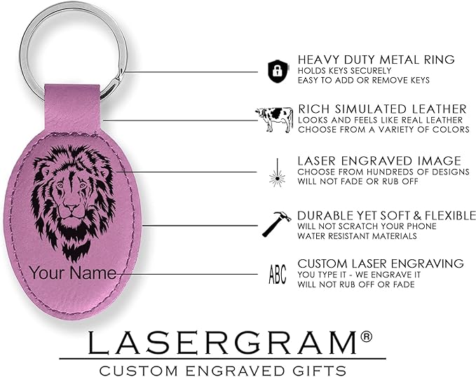 LaserGram Oval Keychain, Water Polo, Personalized Engraving Included