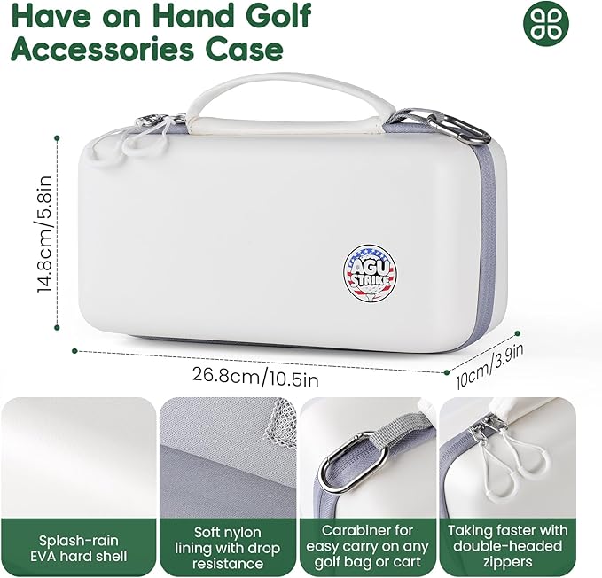 Golf Gifts for Golfers Men Women, 23Pcs Golf Accessories Kit Must Have Golf Balls Golf Tees Glove Holder Golf Ball Liner Pen Divot Repair Tool Score Counter, DIY Gift for Christmas Day Birthday