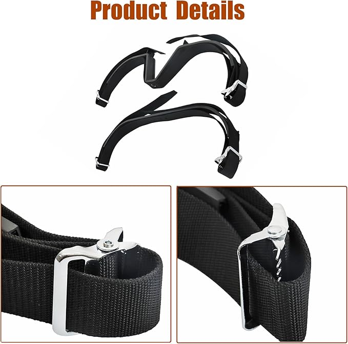 GXYWADY Universal Golf Cart Rear Seat Bag Holder Replacement for Club Car EZGO Yamaha Bag Attachment
