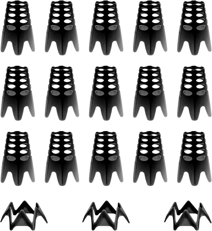 Golf Simulator Tees, Plastic Indoor Golf Mat Tees Practice Turf and Driving Range Winter Golf Tees (18 Pcs)
