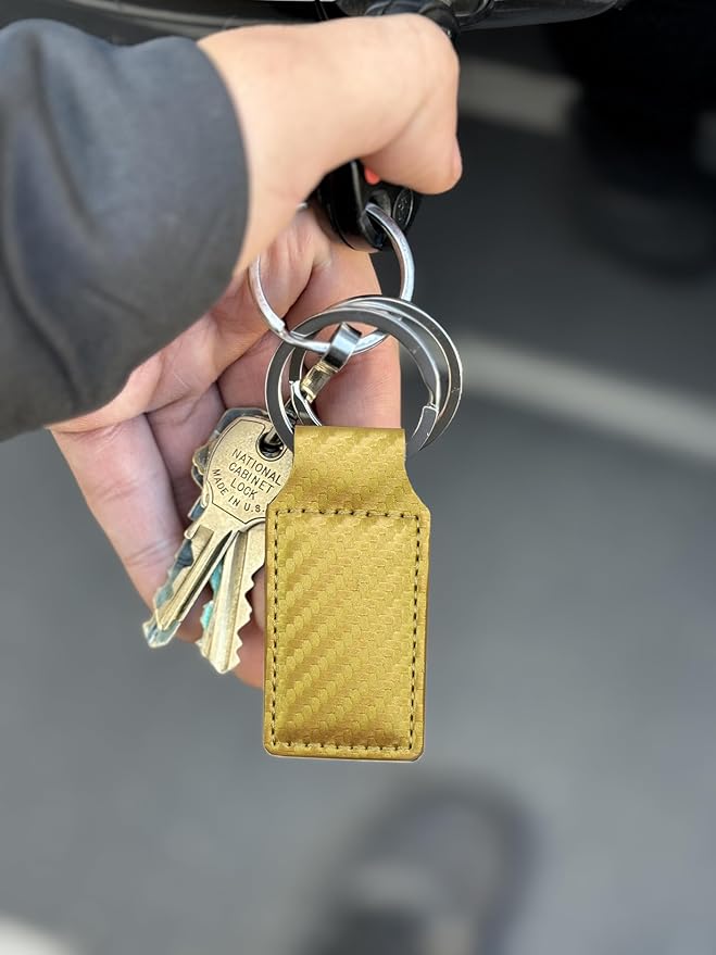 LaserGram Rectangle Keychain, Disc Golf, Personalized Engraving Included